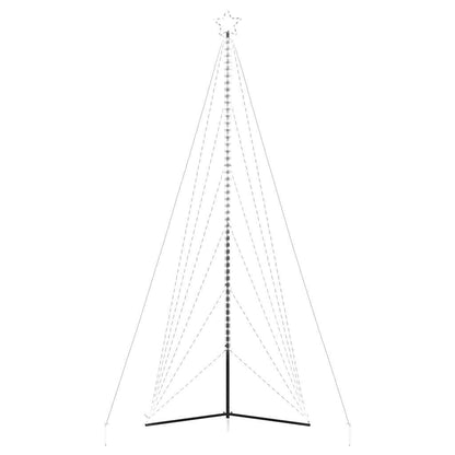vidaXL LED Weihnachtsbaum 861 LEDs Kaltweiß 478 cm