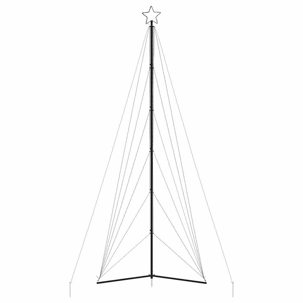 vidaXL Sapin de Noël LED 861 LED Bleu 478 cm