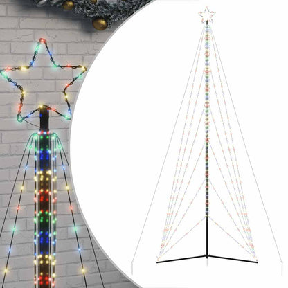 vidaXL LED Weihnachtsbaum 861 LEDs Mehrfarbig 478 cm