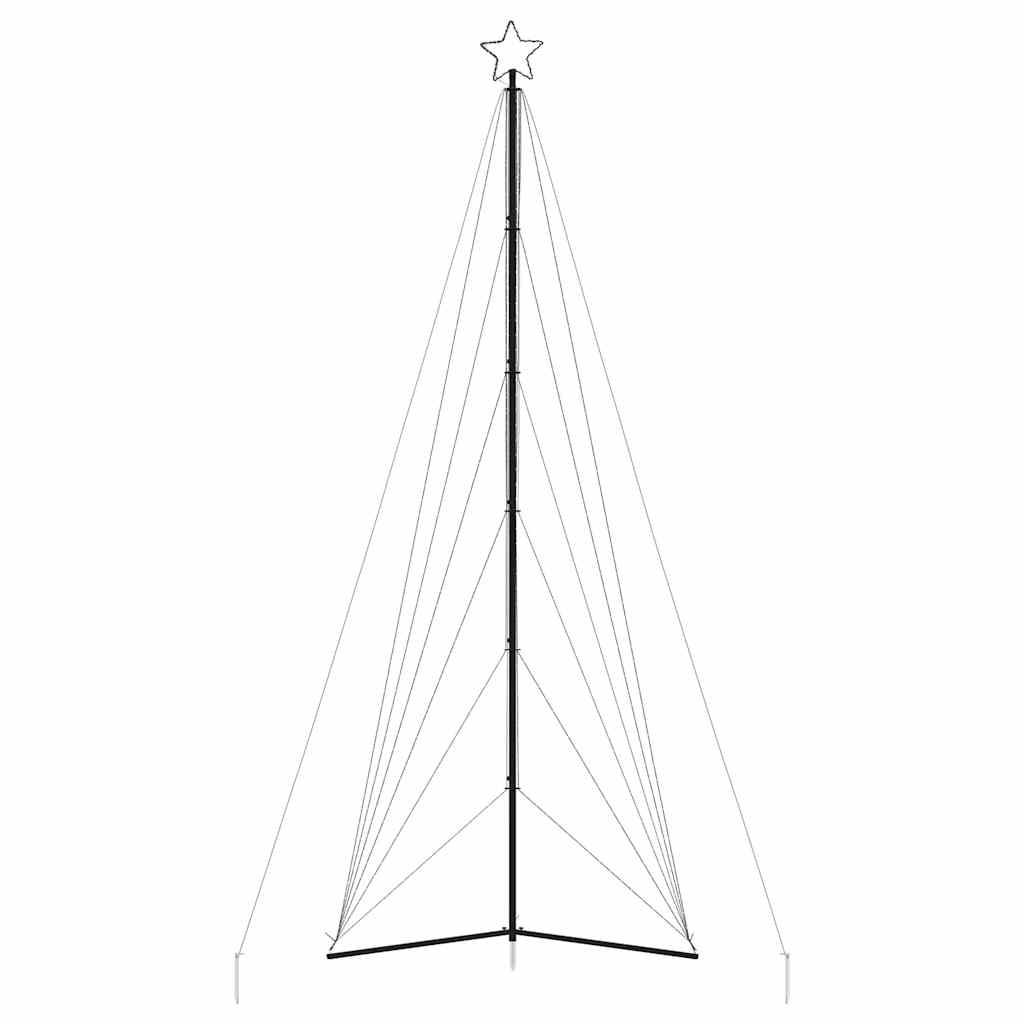 vidaXL LED Weihnachtsbaum 861 LEDs Mehrfarbig 478 cm