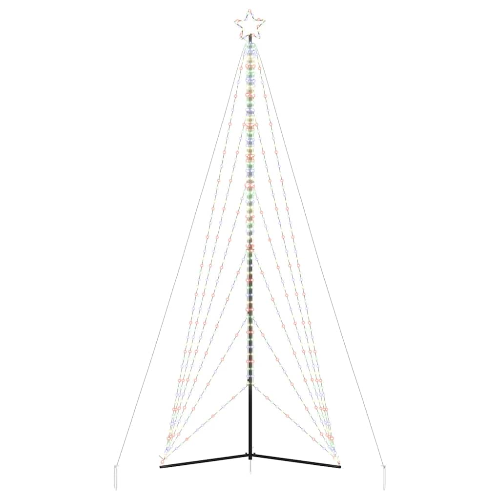 vidaXL LED Weihnachtsbaum 861 LEDs Mehrfarbig 478 cm