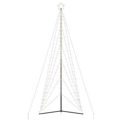 vidaXL LED Weihnachtsbaum 861 LEDs Mehrfarbig 478 cm