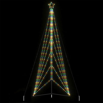 vidaXL LED Weihnachtsbaum 861 LEDs Mehrfarbig 478 cm