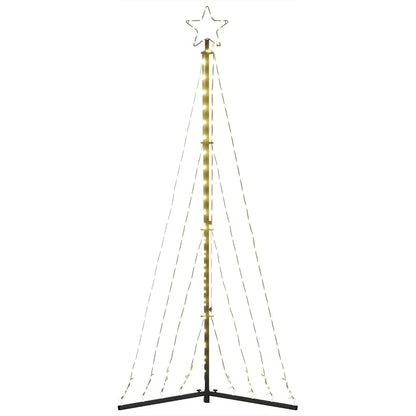 vidaXL Sapin de Noël LED 339 LED Blanc Chaud 187 cm