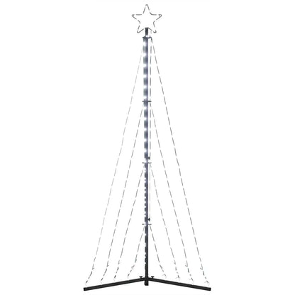 vidaXL Sapin de Noël LED 339 LED Blanc froid 187 cm