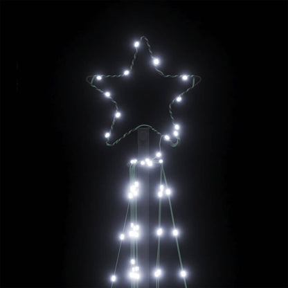 vidaXL Sapin de Noël LED 339 LED Blanc froid 187 cm