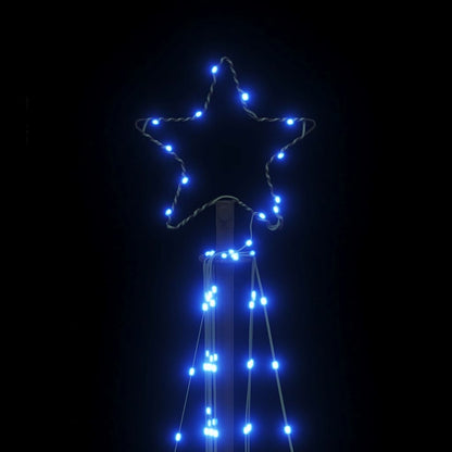 vidaXL Sapin de Noël LED 339 LED Bleu 187 cm