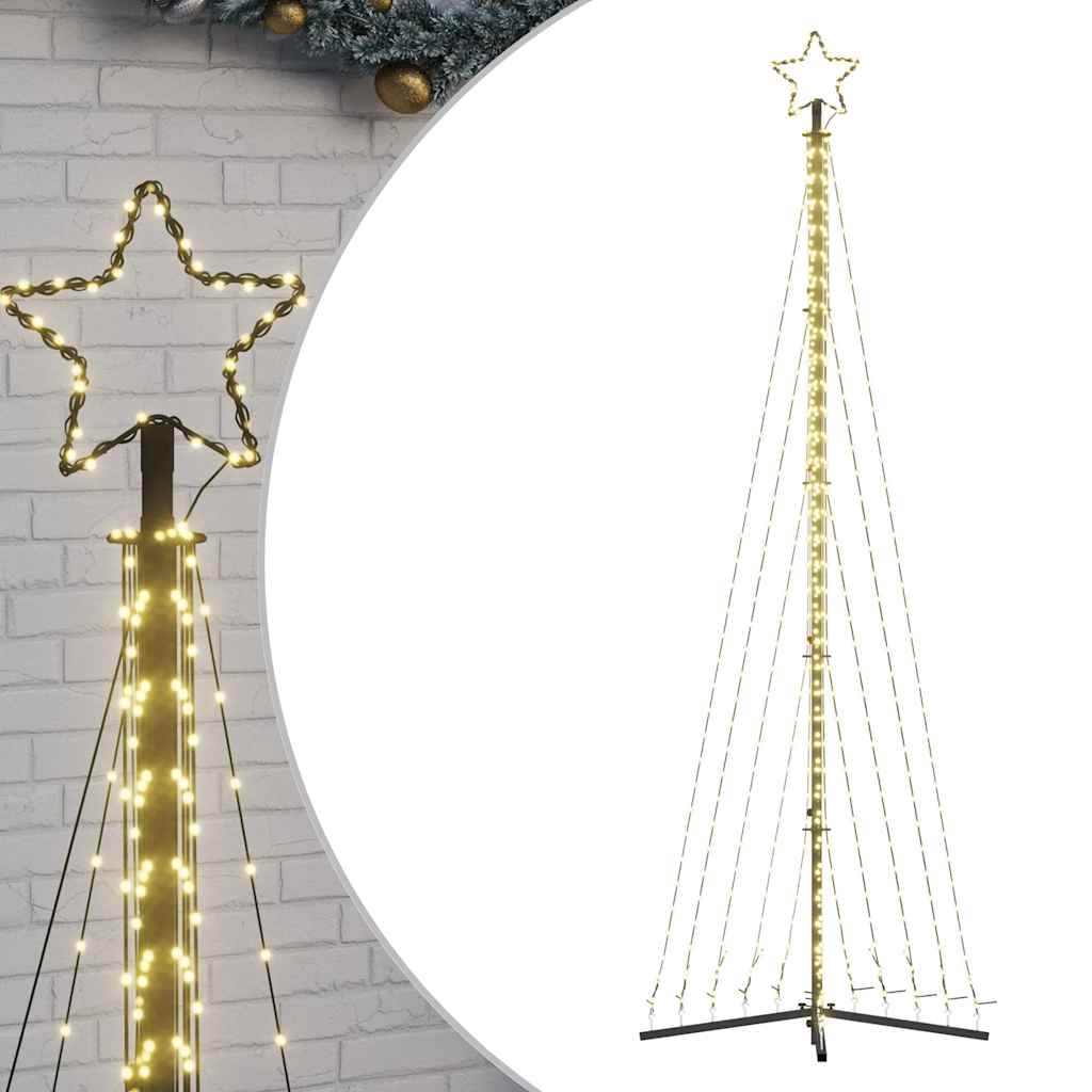 LED Weihnachtsbaum 495 LEDs Warmweiß 300,5 cm