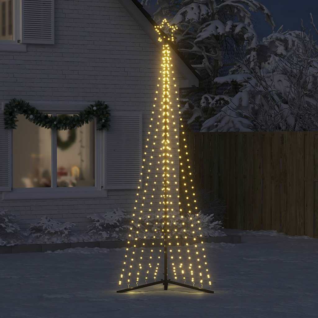 LED Weihnachtsbaum 495 LEDs Warmweiß 300,5 cm