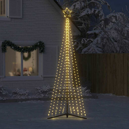 LED Weihnachtsbaum 495 LEDs Warmweiß 300,5 cm