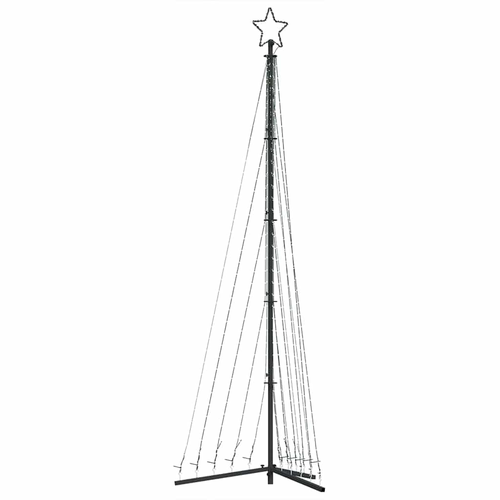 vidaXL Sapin de Noël LED 495 LED Bleu 300,5 cm