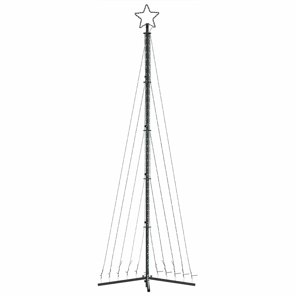 vidaXL Sapin de Noël LED 495 LED Bleu 300,5 cm