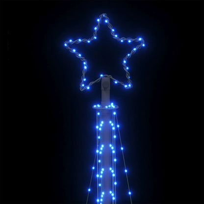 vidaXL Sapin de Noël LED 495 LED Bleu 300,5 cm
