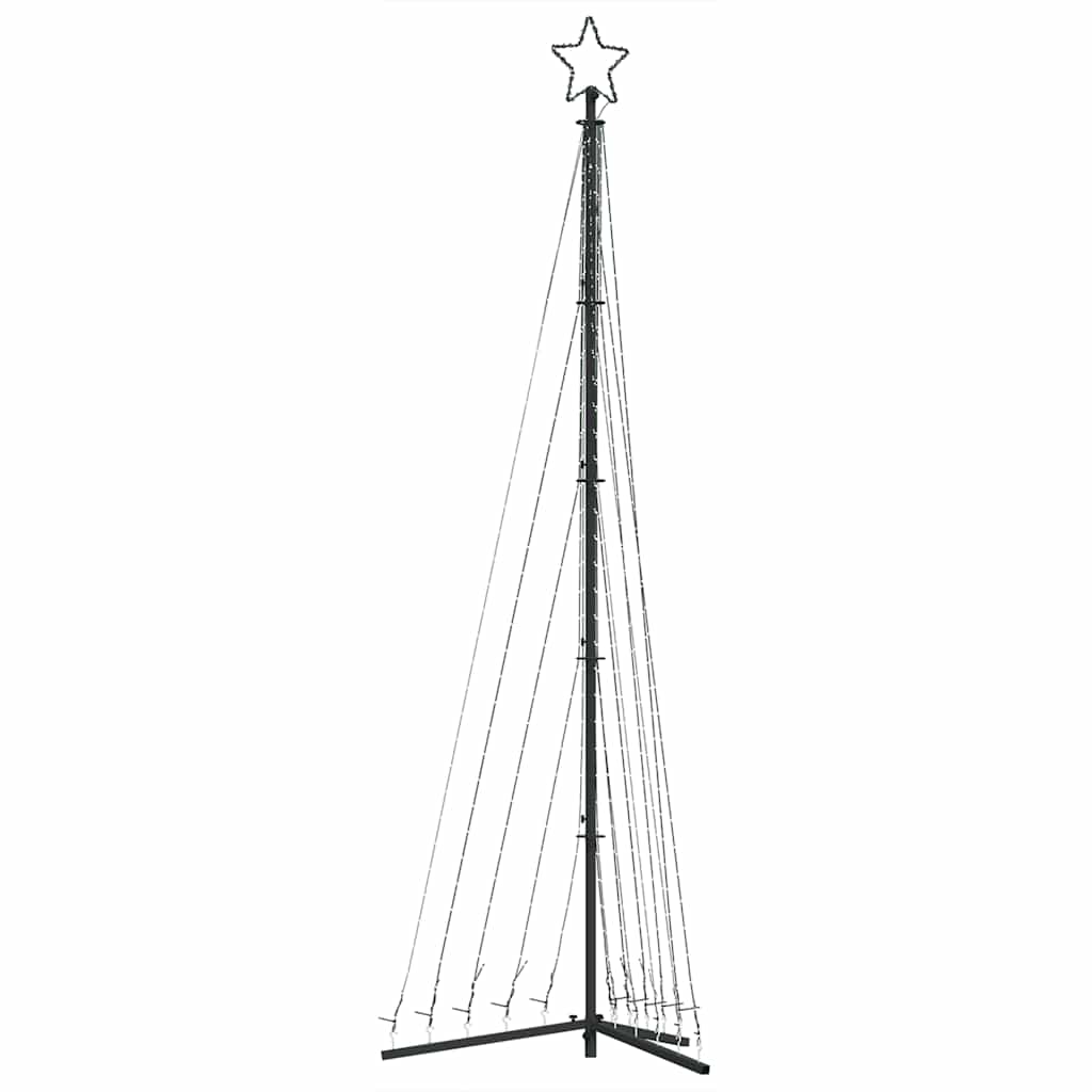 vidaXL Sapin de Noël LED 495 LED Multicolore 300,5 cm