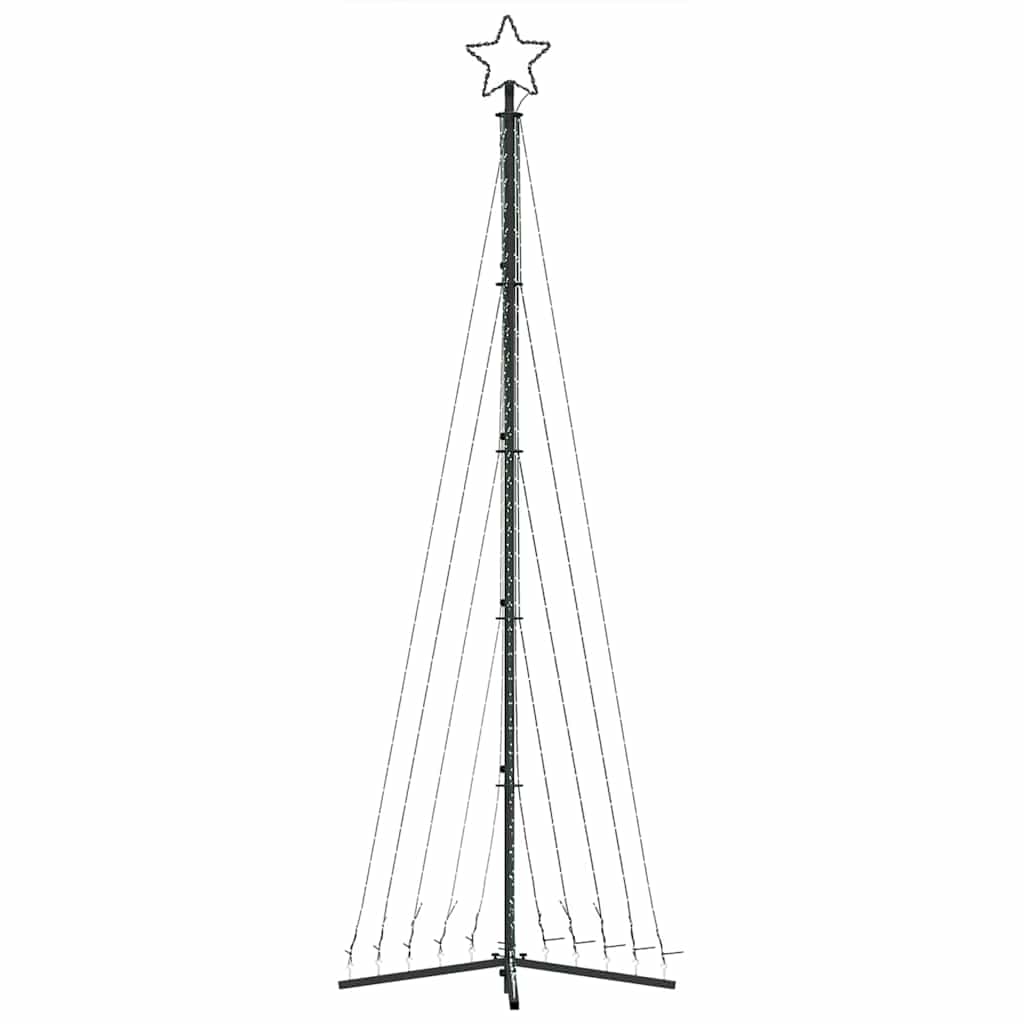 vidaXL Sapin de Noël LED 495 LED Multicolore 300,5 cm