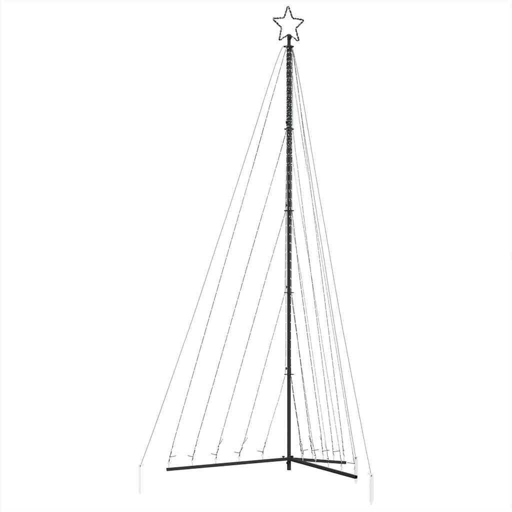 vidaXL Arbre de Noël à LED 570 LED Blanc Chaud 399 cm