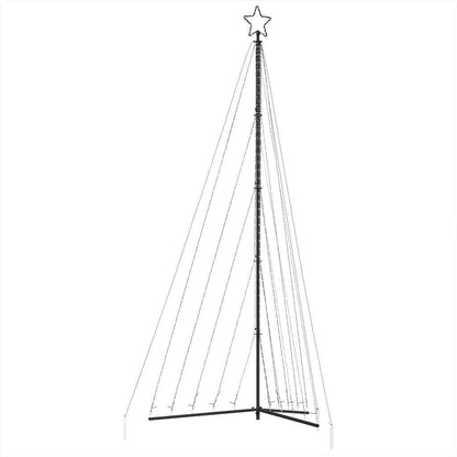 vidaXL Arbre de Noël à LED 570 LED Blanc Chaud 399 cm