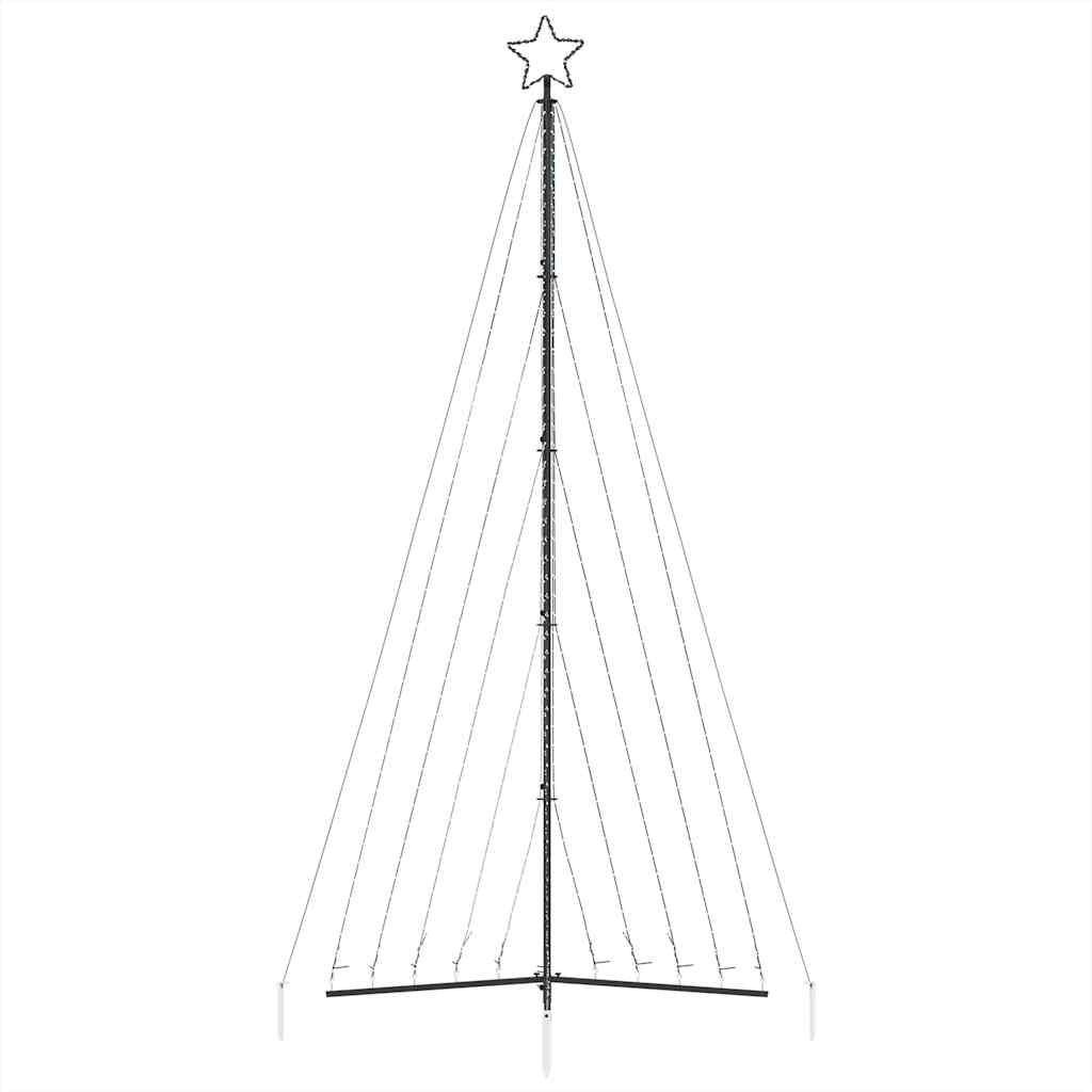 vidaXL Arbre de Noël à LED 570 LED Blanc Chaud 399 cm