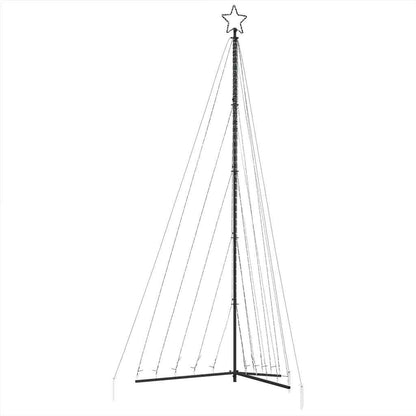 vidaXL LED Weihnachtsbaum 570 LEDs Kaltweiß 399 cm