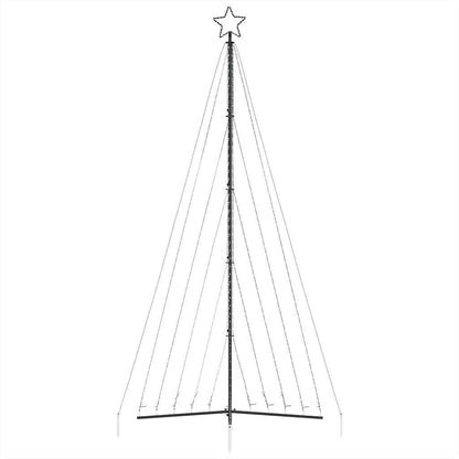 vidaXL LED Weihnachtsbaum 570 LEDs Kaltweiß 399 cm