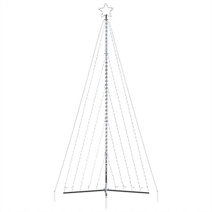vidaXL LED Weihnachtsbaum 570 LEDs Kaltweiß 399 cm