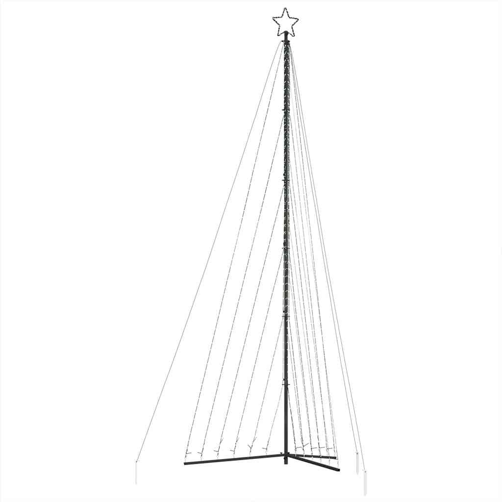 vidaXL Sapin de Noël LED 789 LED Blanc chaud 476 cm