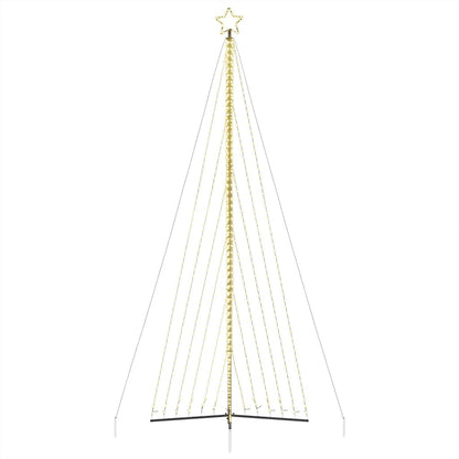 vidaXL Sapin de Noël LED 789 LED Blanc chaud 476 cm