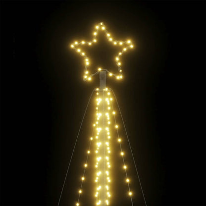 vidaXL Sapin de Noël LED 789 LED Blanc chaud 476 cm