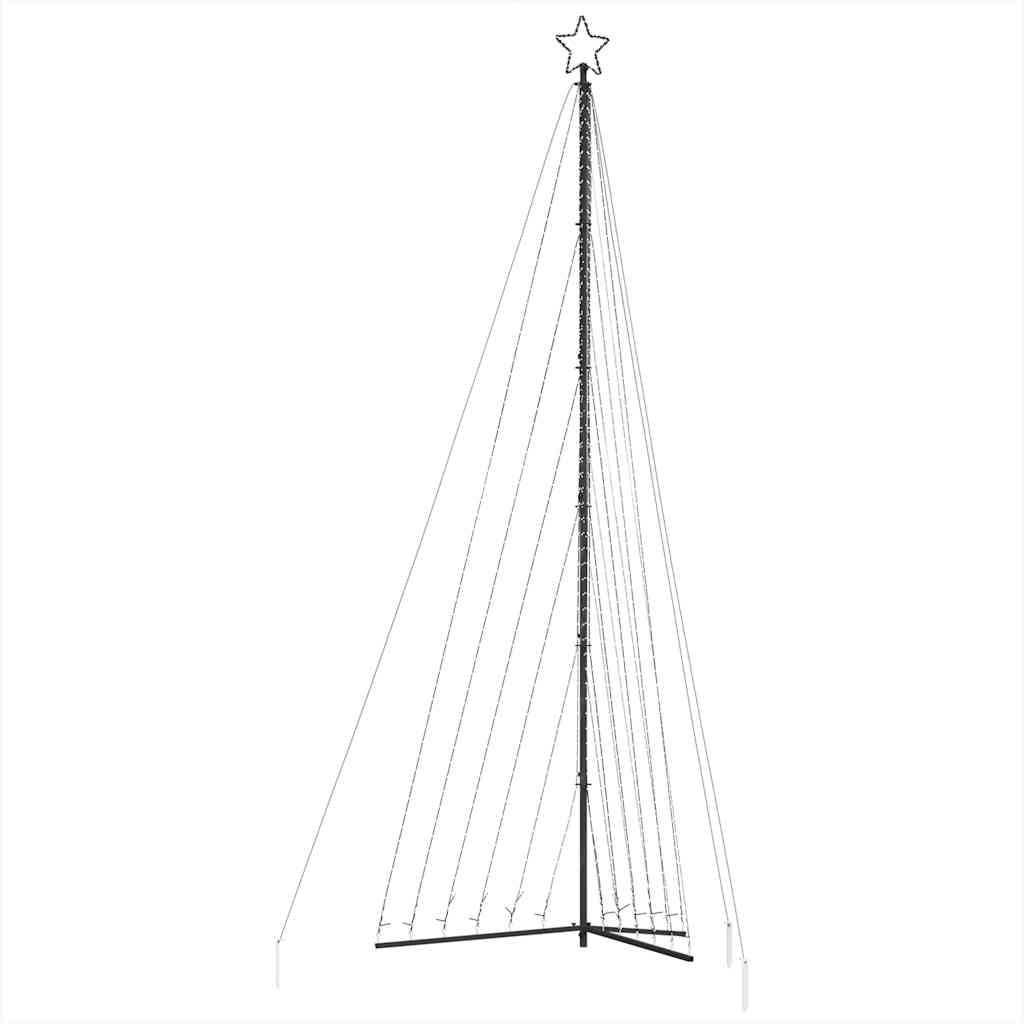 vidaXL Sapin de Noël LED 789 LED Blanc froid 476 cm