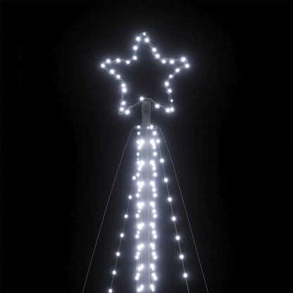 vidaXL Sapin de Noël LED 789 LED Blanc froid 476 cm