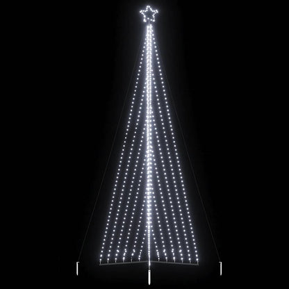 vidaXL Sapin de Noël LED 789 LED Blanc froid 476 cm
