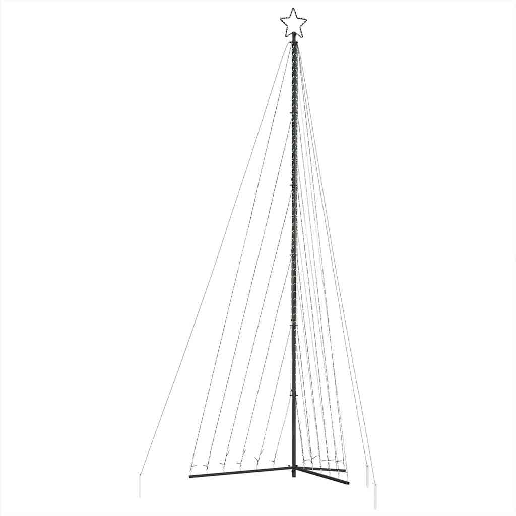 vidaXL Sapin de Noël LED 789 LED Multicolore 476 cm