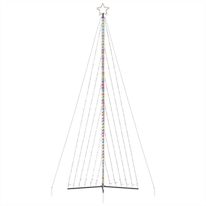 vidaXL Sapin de Noël LED 789 LED Multicolore 476 cm
