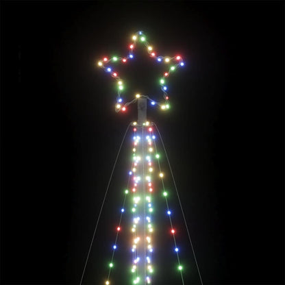 vidaXL Sapin de Noël LED 789 LED Multicolore 476 cm