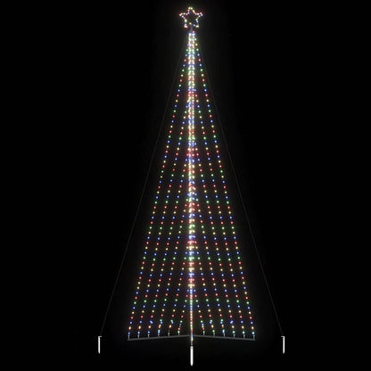 vidaXL Sapin de Noël LED 789 LED Multicolore 476 cm