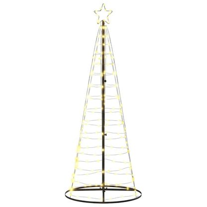 vidaXL LED Weihnachtsbaum 200 LEDs Warmweiß 180 cm