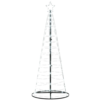 vidaXL Sapin de Noël LED 200 LED Blanc Froid 180 cm
