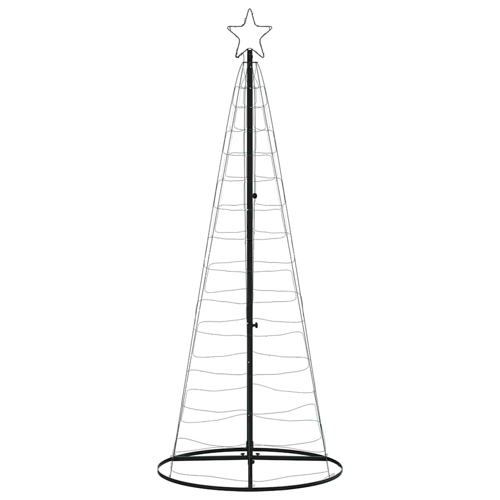 vidaXL Sapin de Noël LED 200 LED Bleu 180 cm