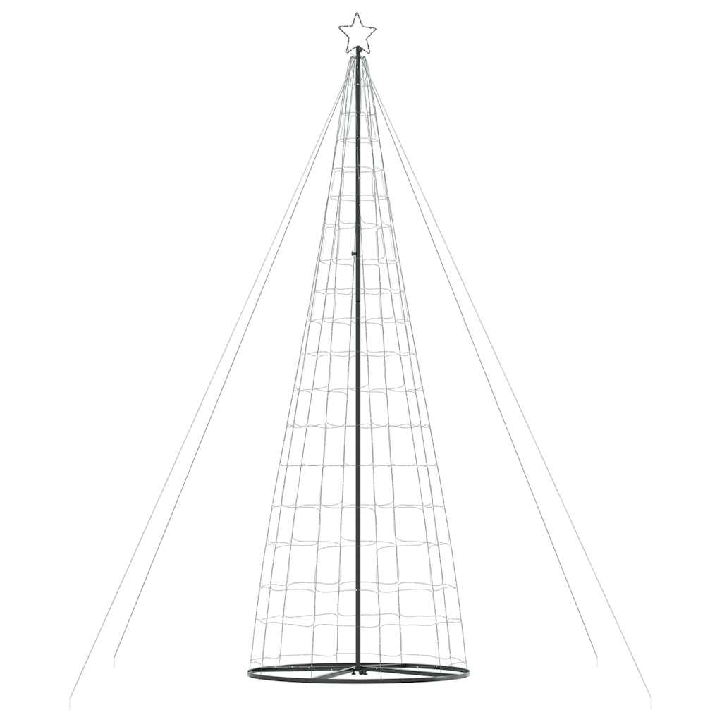 vidaXL Sapin de Noël à LED 1534 LED Bleu 500 cm