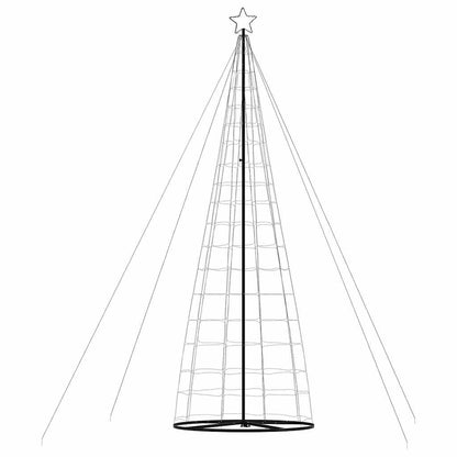 vidaXL Sapin de Noël à LED 1534 LED Bleu 500 cm