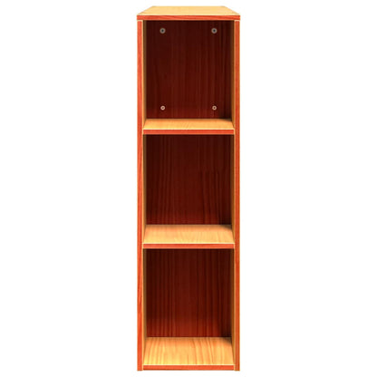 vidaXL Kopfteil mit Stauraum Wachsbraun 150 cm Massivholz Kiefer