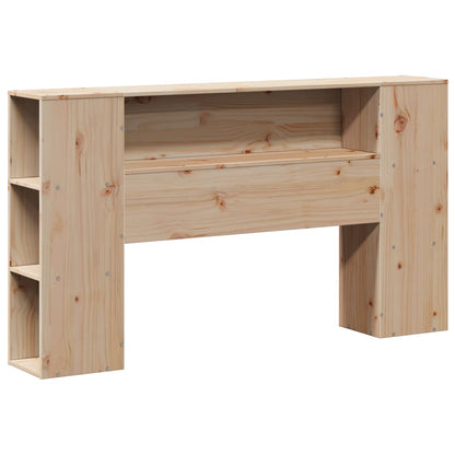 vidaXL Kopfteil mit Stauraum 135 cm Massivholz Kiefer