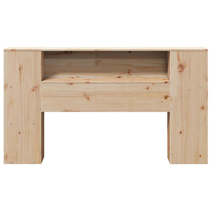 vidaXL Kopfteil mit Stauraum 120 cm Massivholz Kiefer