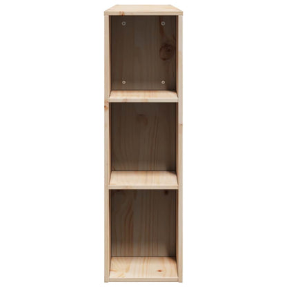 vidaXL Kopfteil mit Stauraum 120 cm Massivholz Kiefer