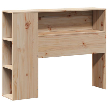 vidaXL Kopfteil mit Stauraum 100 cm Massivholz Kiefer