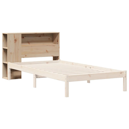 vidaXL Kopfteil mit Stauraum 100 cm Massivholz Kiefer