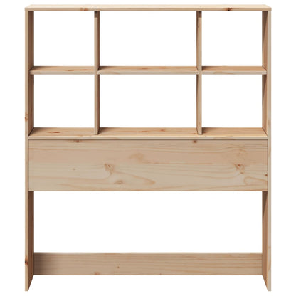 vidaXL Kopfteil mit Stauraum 90 cm Massivholz Kiefer