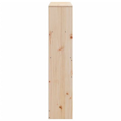 vidaXL Kopfteil mit Stauraum 90 cm Massivholz Kiefer