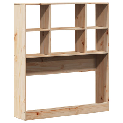 vidaXL Kopfteil mit Stauraum 90 cm Massivholz Kiefer