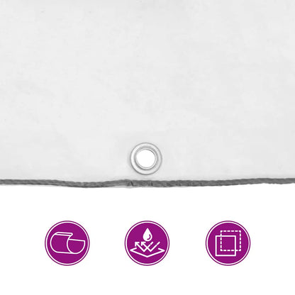 Pflanzenabdeckung mit Ösen 1x10 m Polyethylen